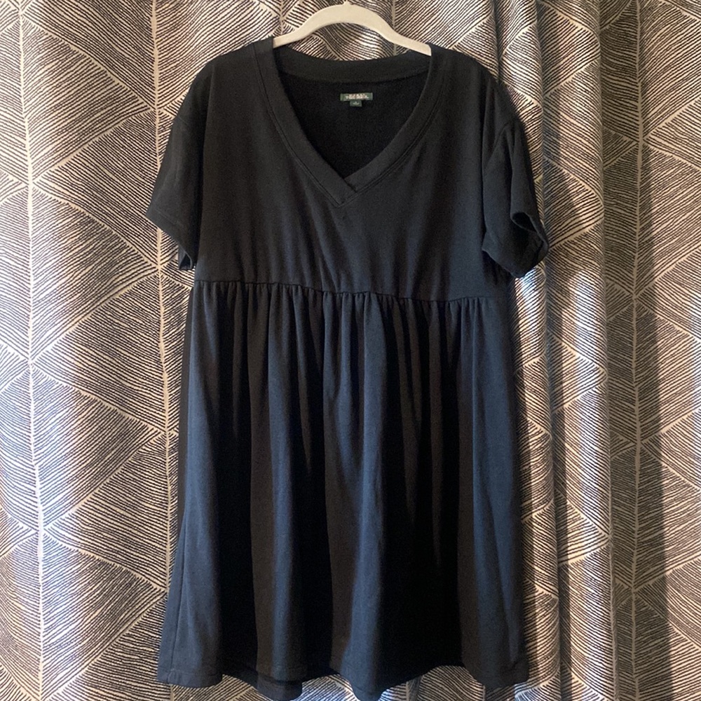 NWOT black baby doll dress